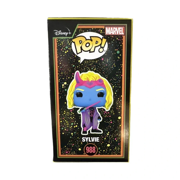 Marvel Loki Sylvie Blacklight Bobble Head Target Exclusive Funko Pop - NIB - Picture 4 of 6